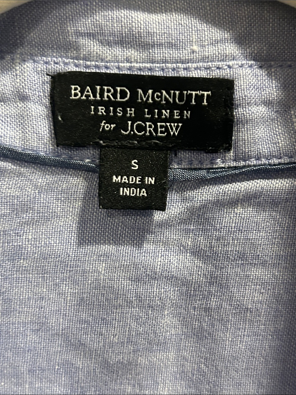 J.Crew Relaxed-Fit Baird McNutt Irish linen Shirt Dress Women’s Size Small - Picture 5 of 11